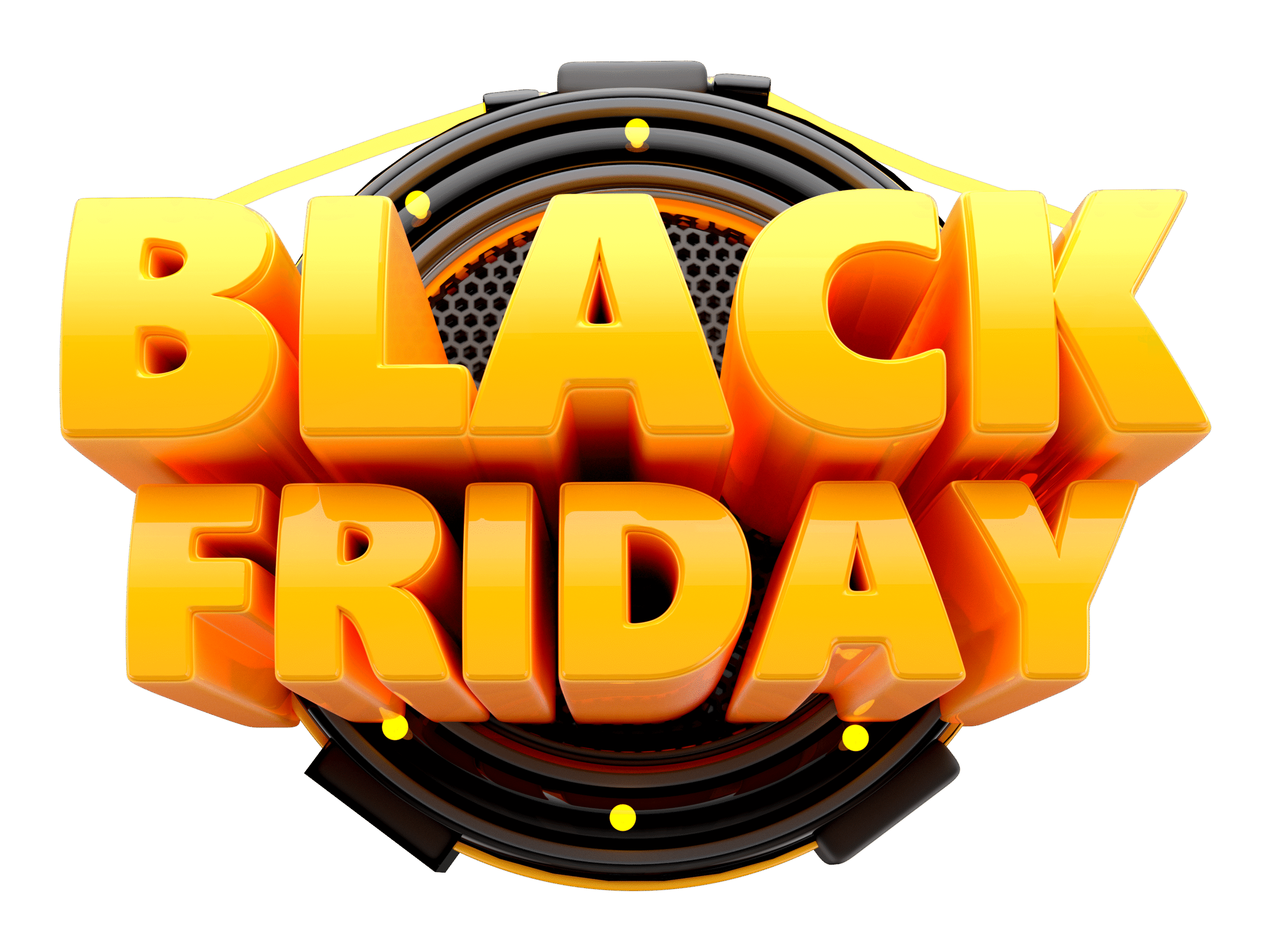 3D-Black-friday-logo-with-lights-base-on-transparent-background-PNG